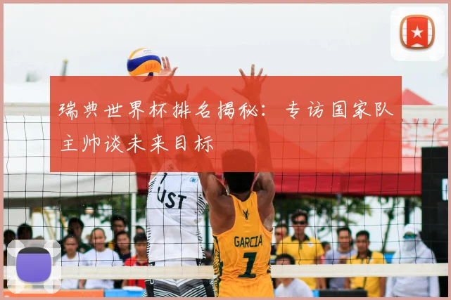 瑞典世界杯排名揭秘:专访国家队主帅谈未来目标